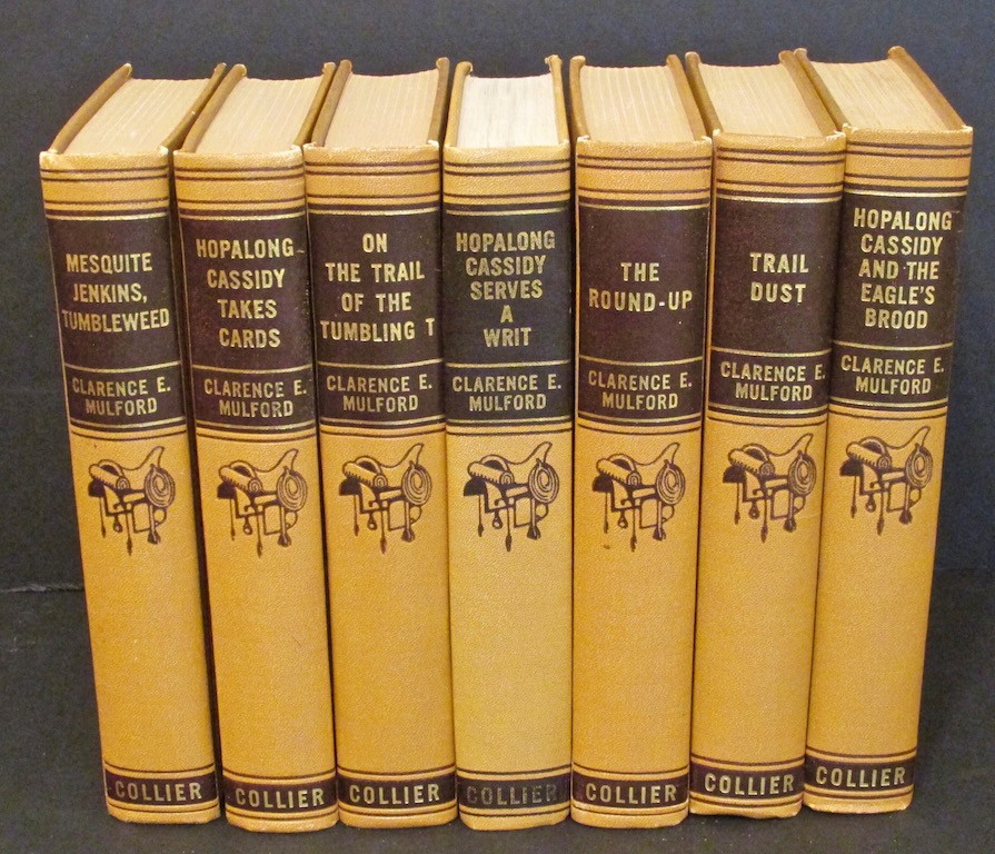 Image for Hopalong Cassidy and the Eagle's Brood; Hopalong Cassidy Takes Cards; Hopalong Cassidy Serves a Writ; Trail Dust Hopalong Cassidy and the Bar 20 with the Trail Herd (4 volumes)