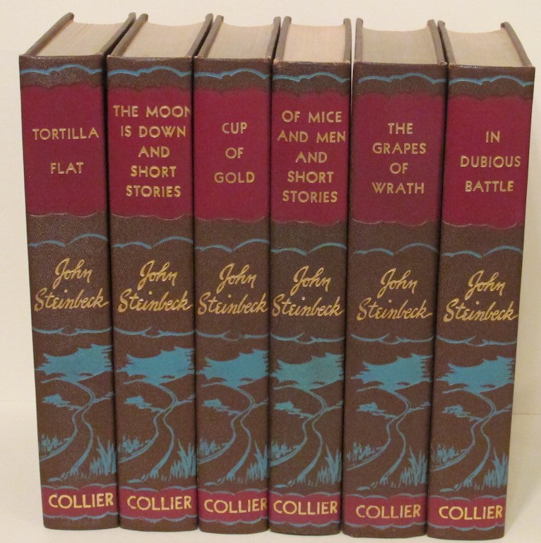 Of Mice and Men / The Long Valley / The Grapes of Wrath / In Dubious Battle / Tortilla Flat / The Moon is Down/Cup of Gold Image for Of Mice and Men / The Long Valley / The Grapes of Wrath / In Dubious Battle / Tortilla Flat / The Moon is Down/Cup of Gold